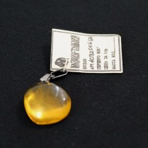 Vintage amber pendant 